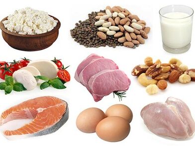Los alimentos con proteínas son necesarios para un potencial saludable. 