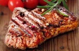 Carne para aumentar el potencial